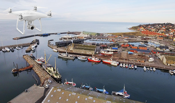 Video optagelse med drone